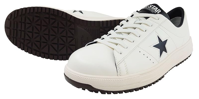 コンバース　安全靴　新品　ワンスター　PS 12時まで即日出荷】安全靴 CPD ワンスター ホワイト/レッド 27cm～29cm